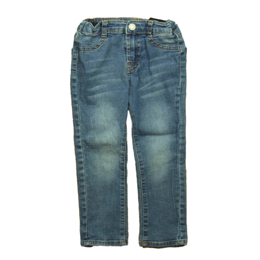7 for all Mankind Girls Blue Jeans Size: 2T