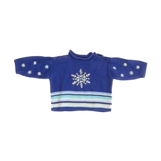 Hanna Andersson Girls Blue Sweater Size: 6-12 Months Blue