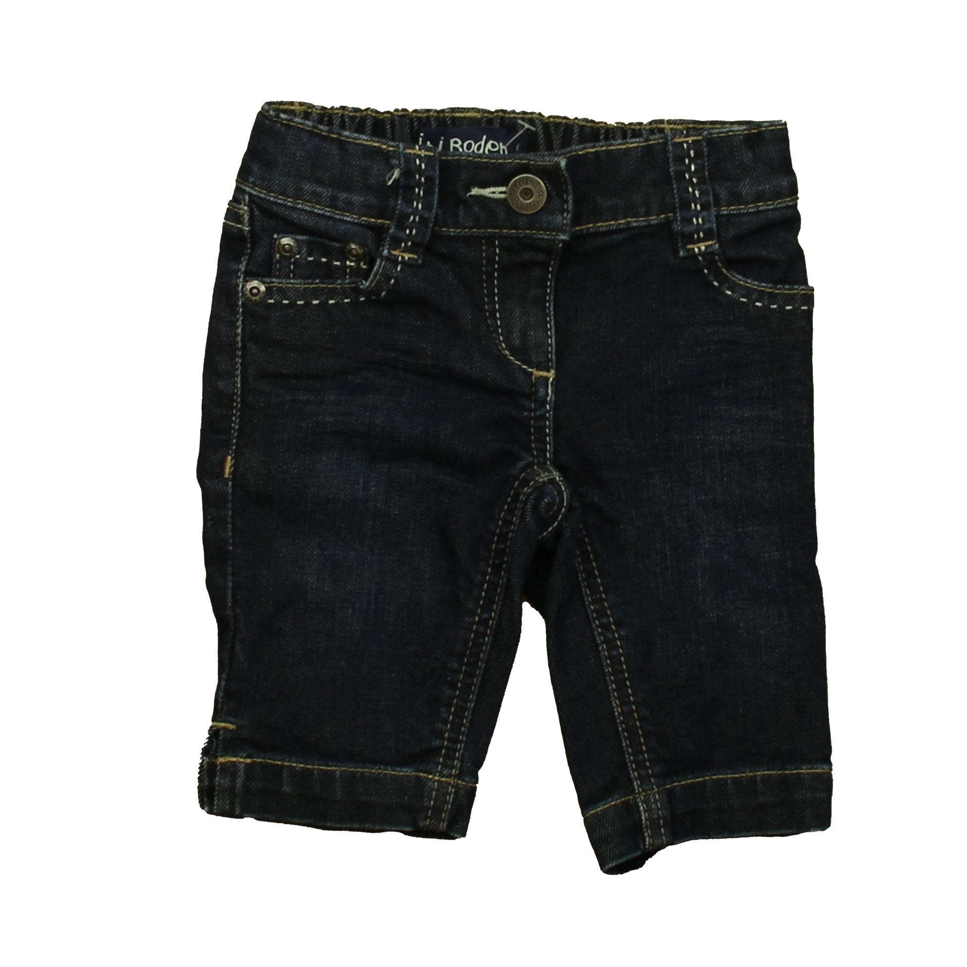 Boden Girls Blue Jean Shorts Size: 2T Blue