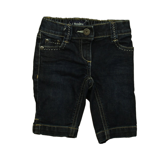 Boden Girls Blue Jean Shorts Size: 2T Blue