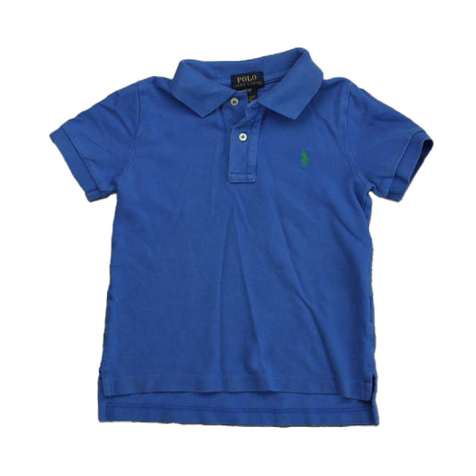 Ralph Lauren Boys Blue Polo Shirt Size: 3T