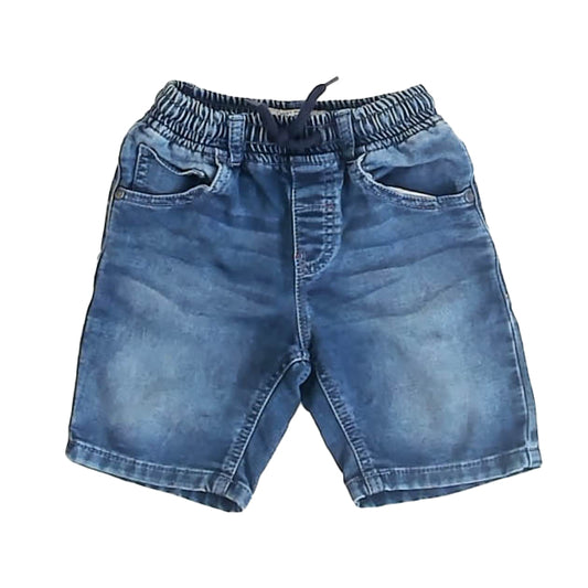 Next Boys Blue Jean Shorts Size: 4-5T Blue