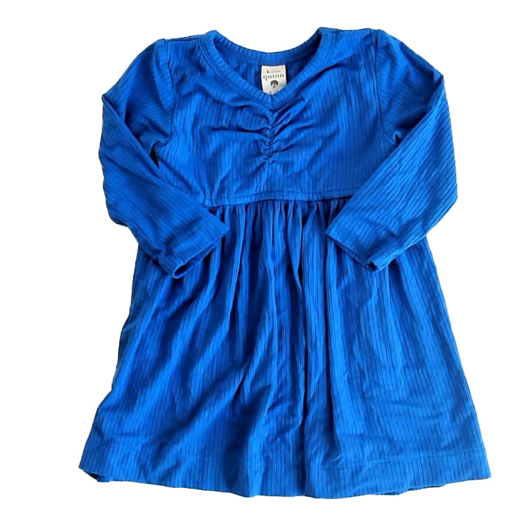 Kate Quinn Girls Blue Dress Size: 6-12 Months Blue