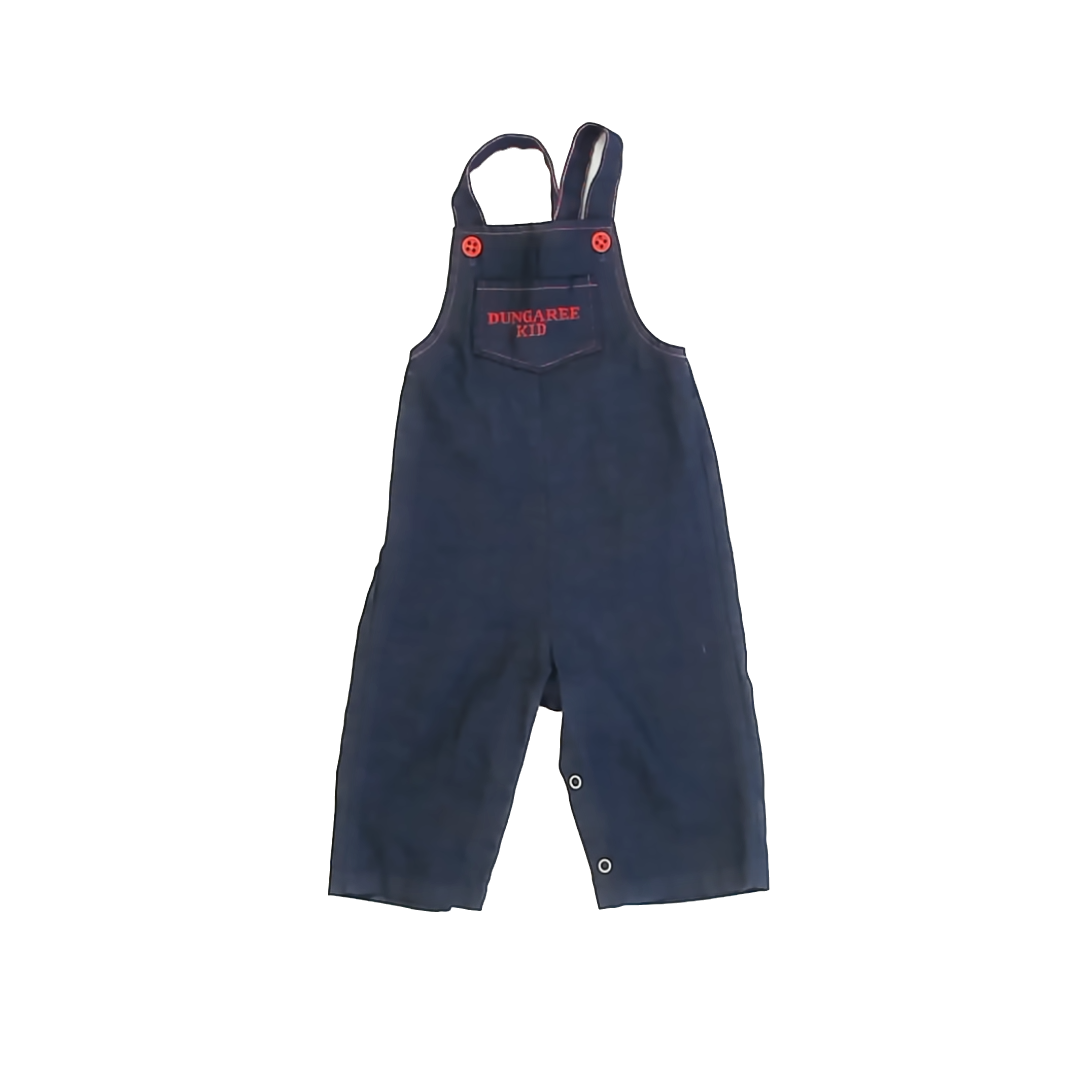 Healthtex Unisex Blue Overall Shorts Size: 12 Months Blue