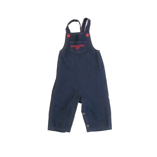 Healthtex Unisex Blue Overall Shorts Size: 12 Months Blue