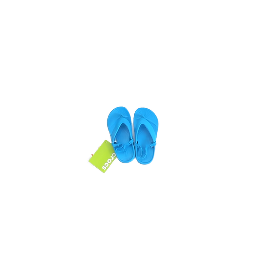 Crocs Boys Blue Sandals Size: toddler 9 Blue