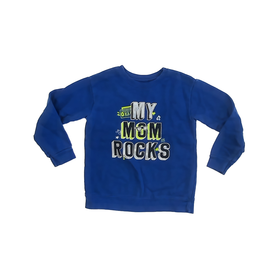 Garanimals Boys Blue Sweatshirt Size: 5T Blue