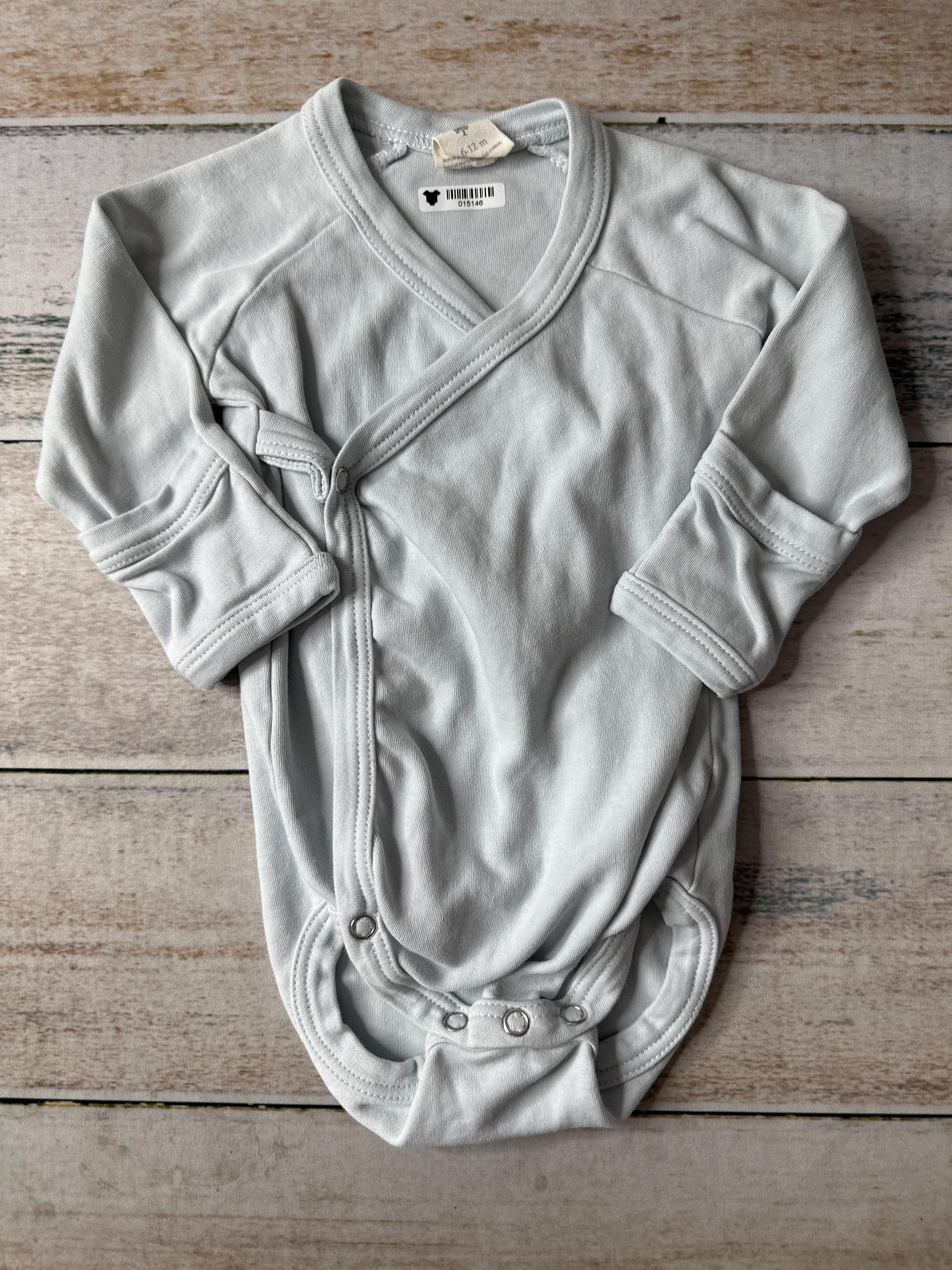 Kate Quinn Boys Blue Onesie Size: 6-12 months Blue