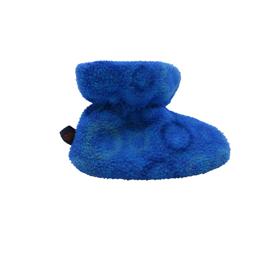 Acorn Boys Blue Booties Size: 0-6 Months Blue