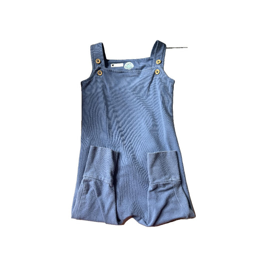 Elephant Moon Boys Blue Overalls Size: 6-12 months Blue
