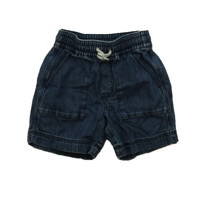 Hanna Andersson Girls Blue Jean Shorts Size: 4T