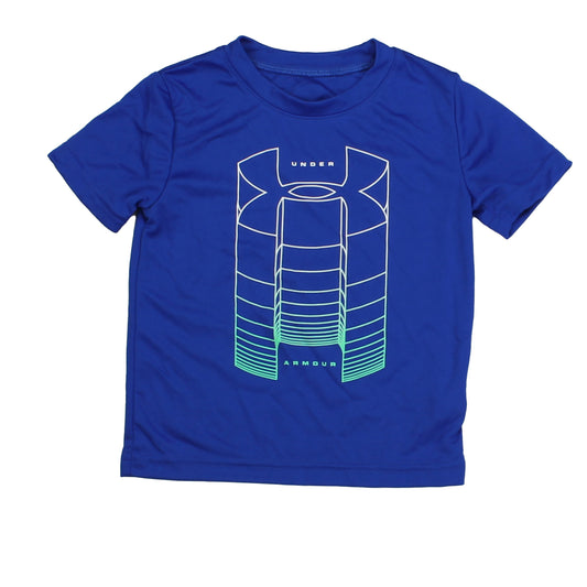 Under Armour Boys Blue Athletic Top Size: 2T Blue