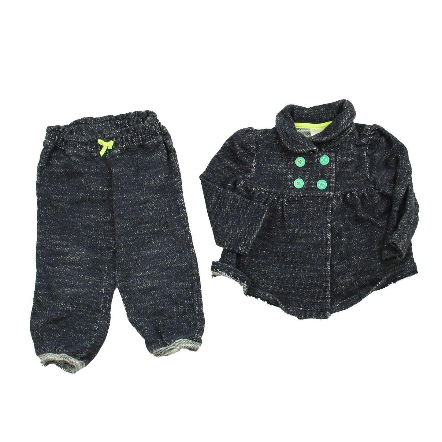 Gymboree Girls Blue Apparel Sets Size: 18-24 Months Blue