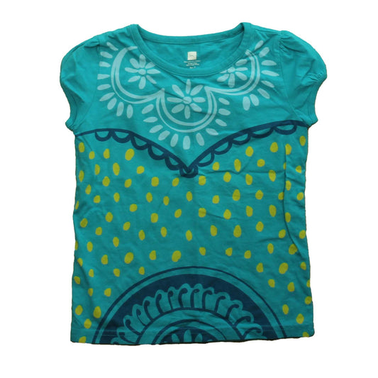 Tea Girls Blue T-Shirt Size: 7 Years