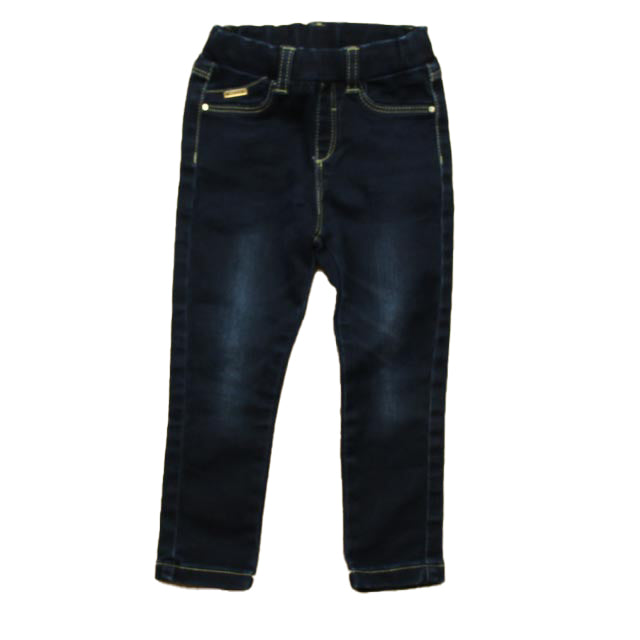 Mayoral Girls Blue Jeans Size: 24 Months