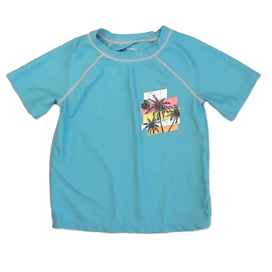 Stitch & Stone Boys Blue Rashguard Size: 8 Years Blue
