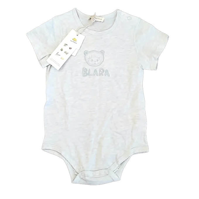 Blara Organic House Boys Blue Onesie Size: 2T Blue