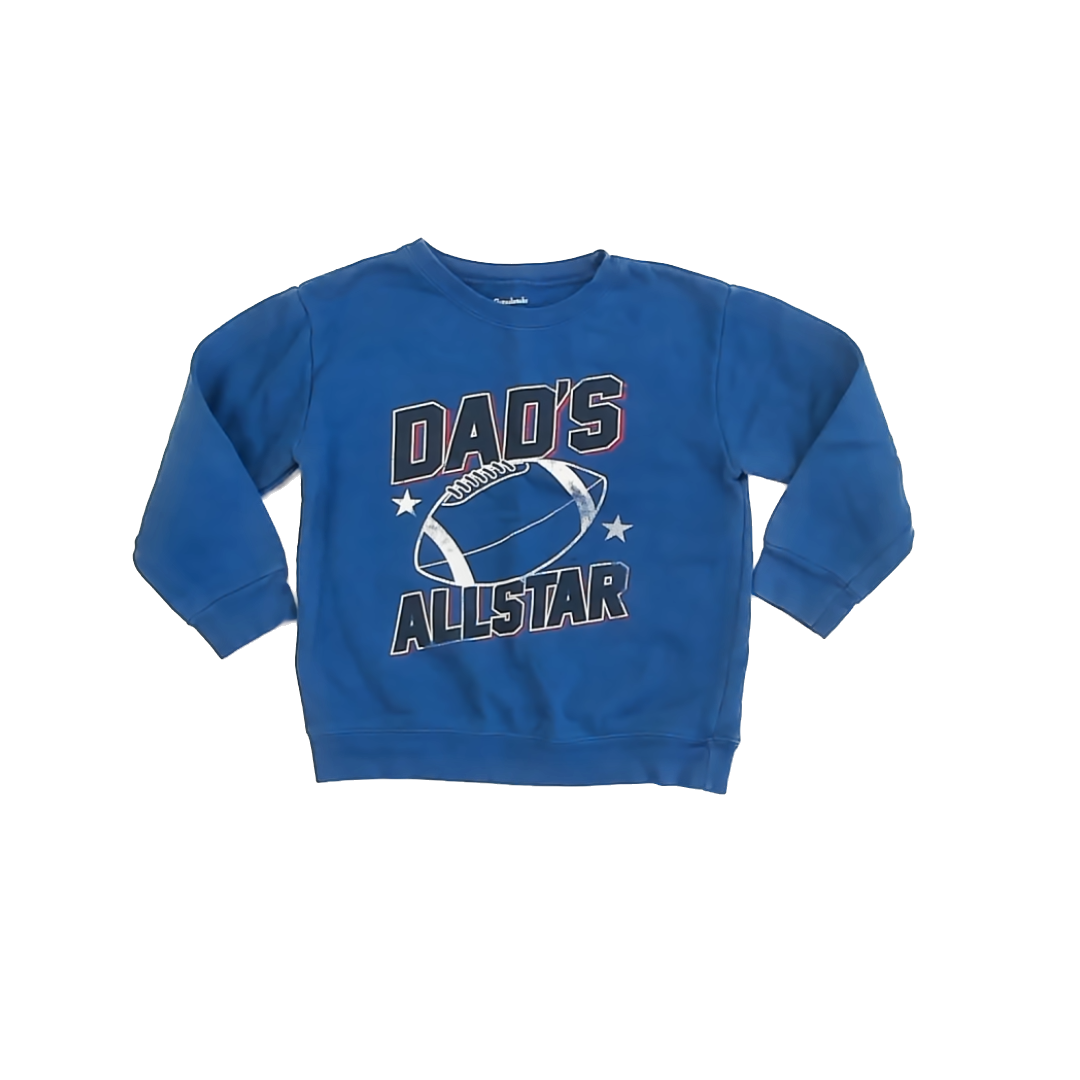 Garanimals Boys Blue Sweatshirt Size: 5T Blue