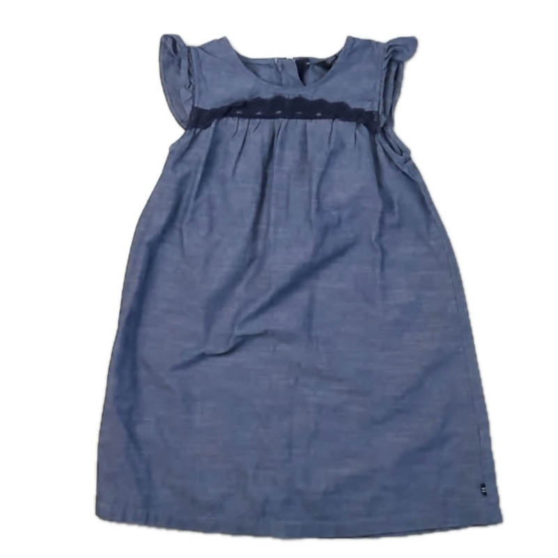 Nautica Girls Blue Dress Size: 6 Years Blue