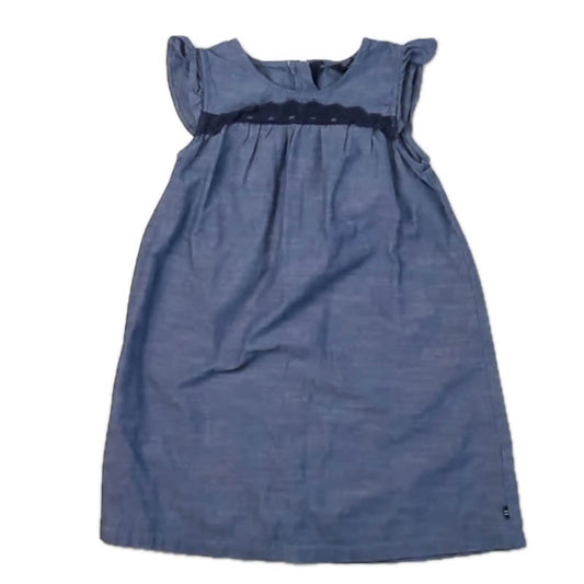 Nautica Girls Blue Dress Size: 6 Years Blue