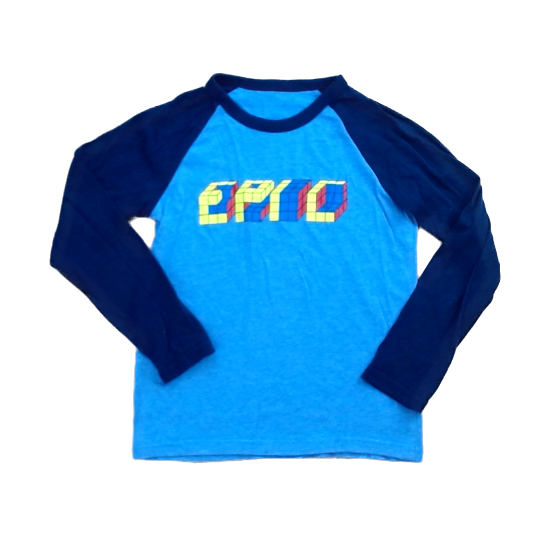 Rockets Of Awesome Boys Blue Long Sleeve T-Shirt Size: 10 Years Blue