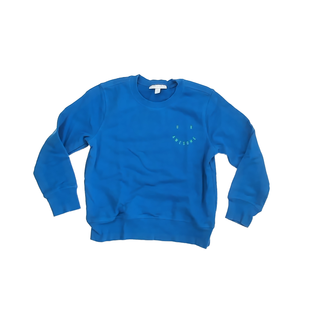 Rockets Of Awesome Boys Blue Sweatshirt Size: 6 Years Blue