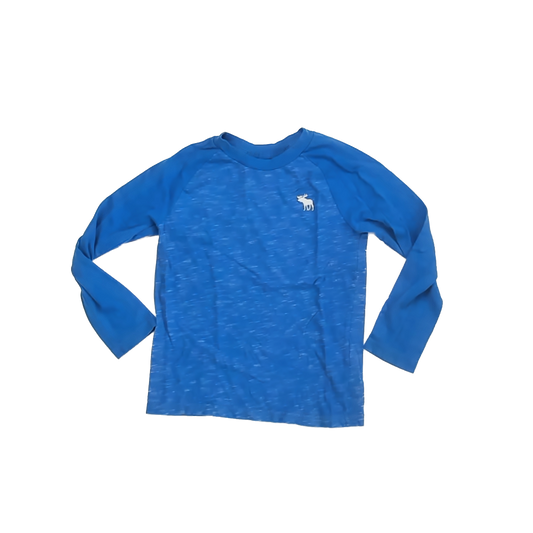 Abercombie & Fitch Boys Blue Long Sleeve T-Shirt Size: 5-6 Years Blue