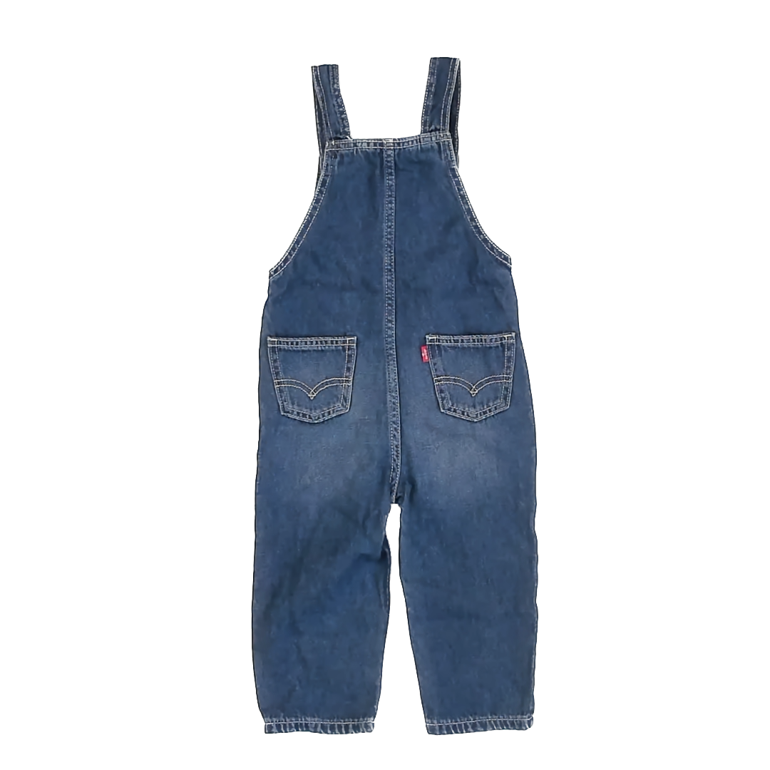 Levi's Boys Blue Overalls Size: 3T Blue