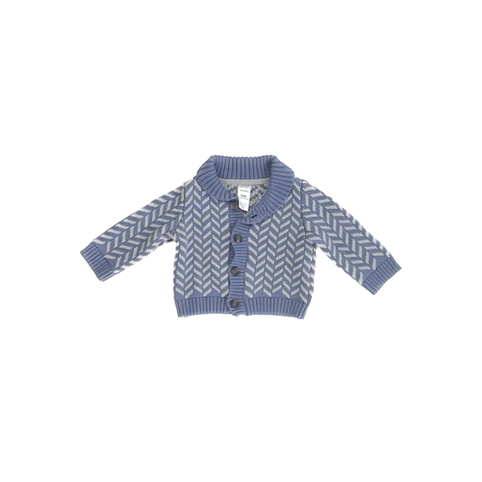 Carter''s Boys Blue Sweater Size: 6 Months Blue