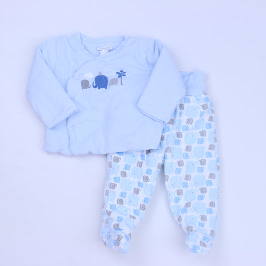 Absorba Boys Blue Apparel Sets Size: 9 Months Blue