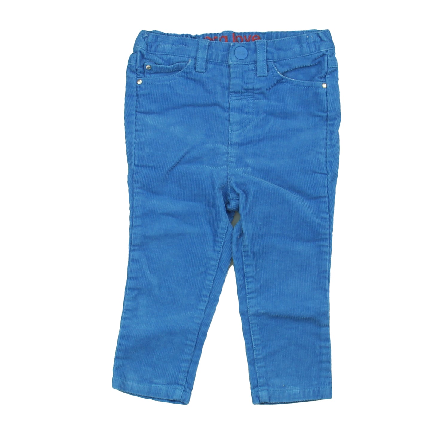 Egg Boys Blue Corduroy Pants Size: 12 Months Blue
