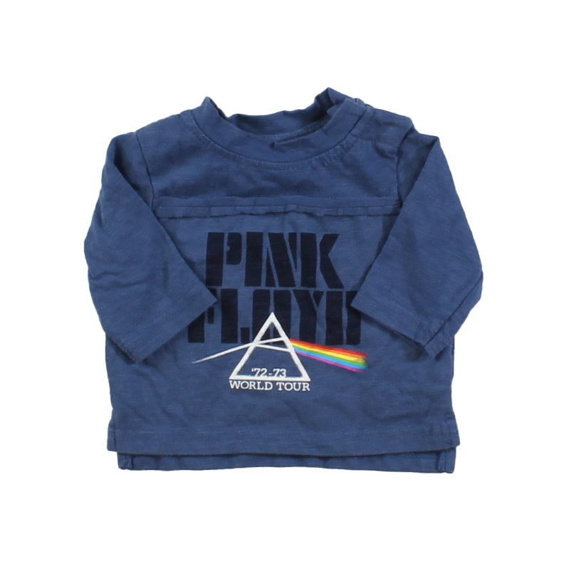 Pink Floyd Boys Blue Long Sleeve T-Shirt Size: New Born Blue
