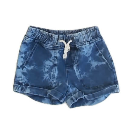 Frenchie Girls Blue Shorts Size: 6 Years Blue