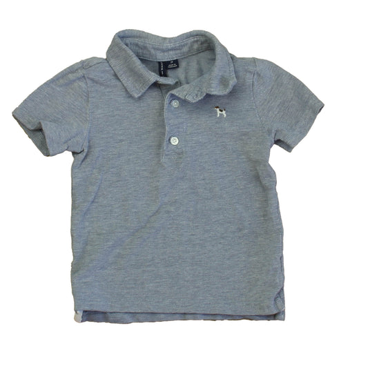 Janie and Jack Boys Blue Polo Shirt Size: 2T