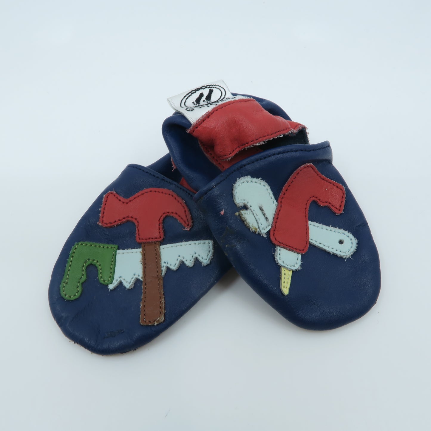 Bambino Boys Blue Shoes Size: 0-3 Months Blue