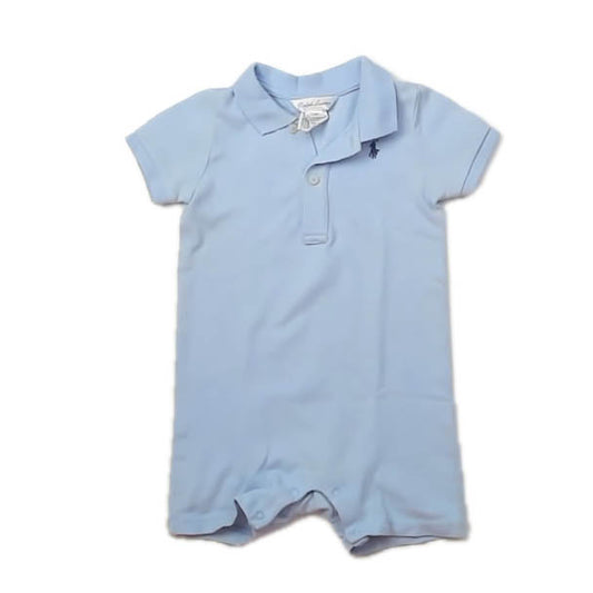 Ralph Lauren Boys Blue Romper Size: 9 Months Blue