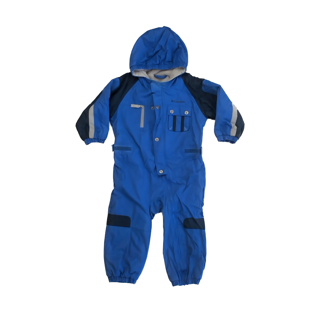 Columbia Boys Blue Snowsuit Size: 3T Blue