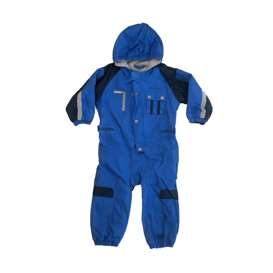 Columbia Boys Blue Snowsuit Size: 3T Blue