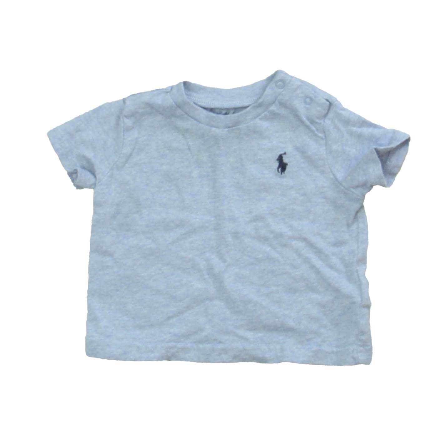 Ralph Lauren Boys Blue T-Shirt Size: 3 Months Blue