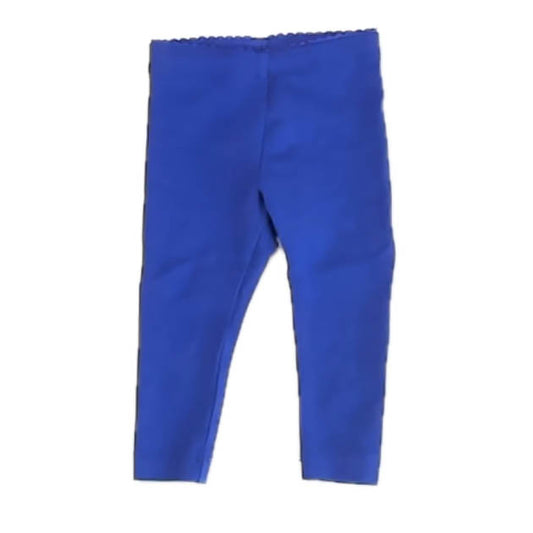 Tea Collection Girls Blue Leggings Size: 3-6 Months Blue