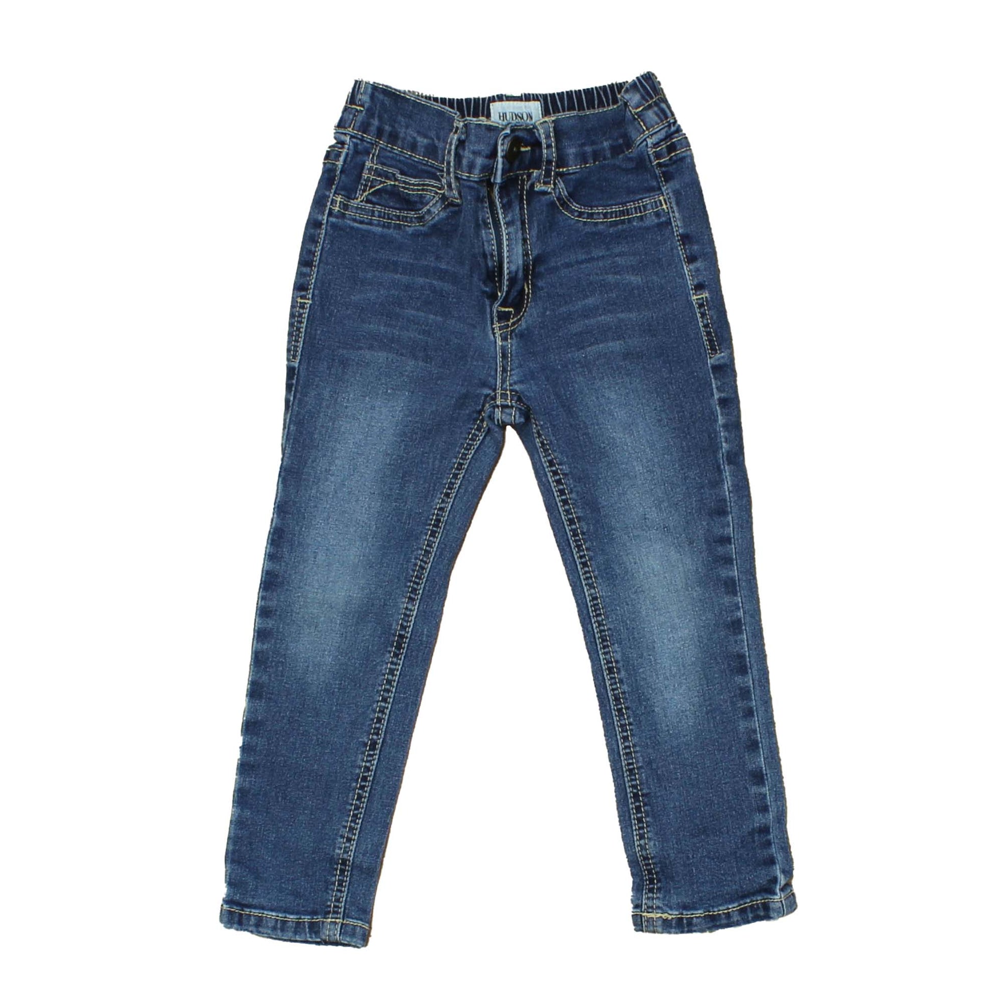 Hudson Girls Blue Jeans Size: 2T Blue