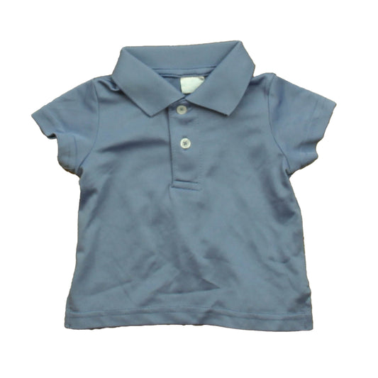 Edghill Collection Boys Blue Polo Shirt Size: 12 Months Blue