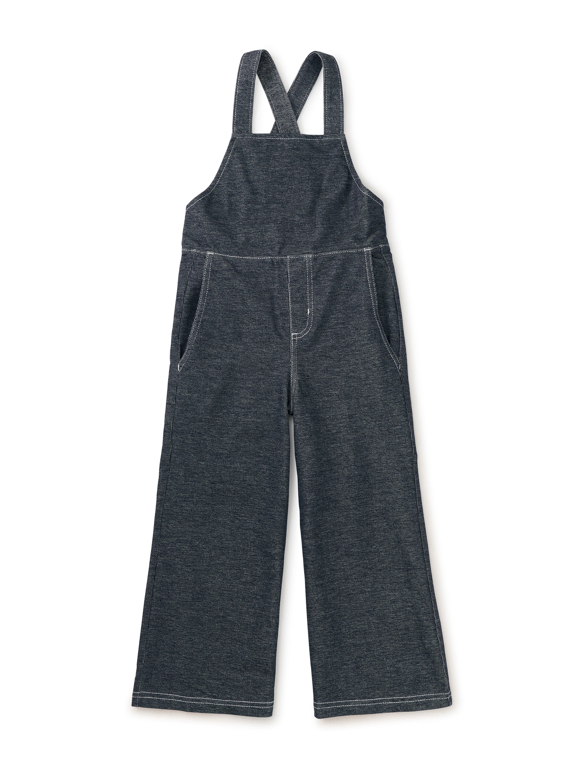 Tea Collection Girls Blue Overalls Size: 5T Blue