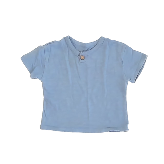 Little Co. Boys Blue T-Shirt Size: 3M Blue