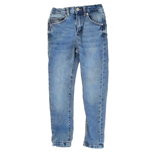 Zara Girls Blue Jeans Size: 4-5T Blue