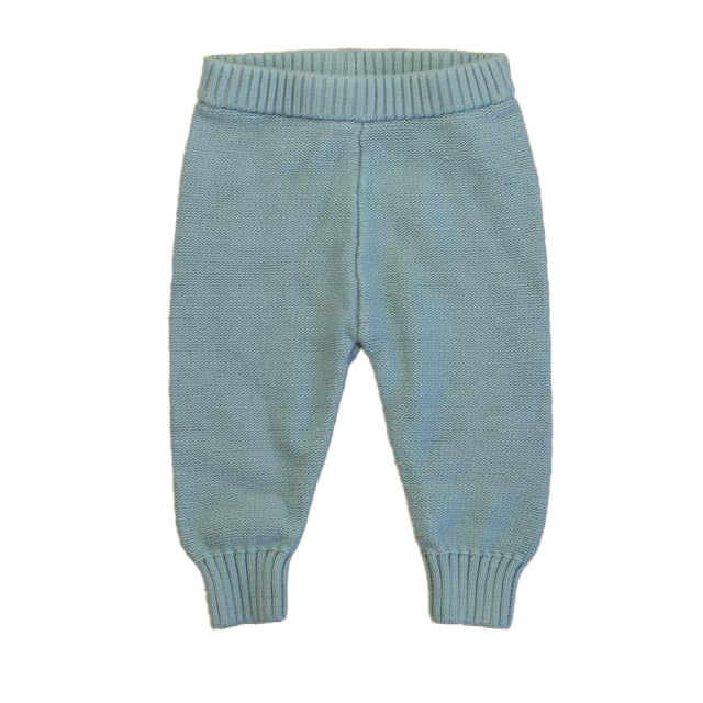 Hanna Andersson Boys Blue Leggings Size: 12-18 Months