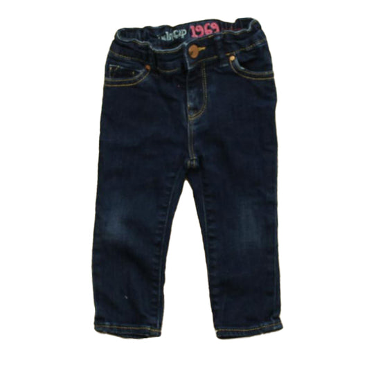 Gap Girls Blue Jeans Size: 12-18 Months