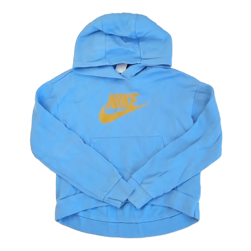 Nike Girls Blue Hoodie Size: 14-16 Years Blue