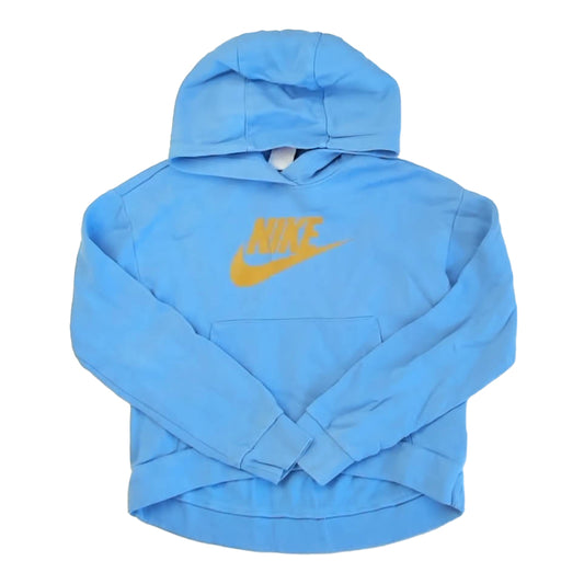 Nike Girls Blue Hoodie Size: 14-16 Years Blue