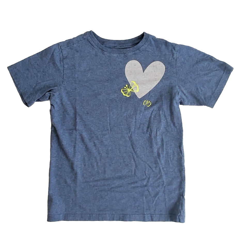 Tea Collection Girls Blue T-Shirt Size: 10 Years Blue